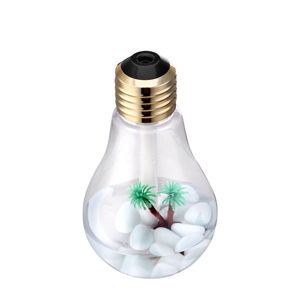 New creative bulb humidifier night light